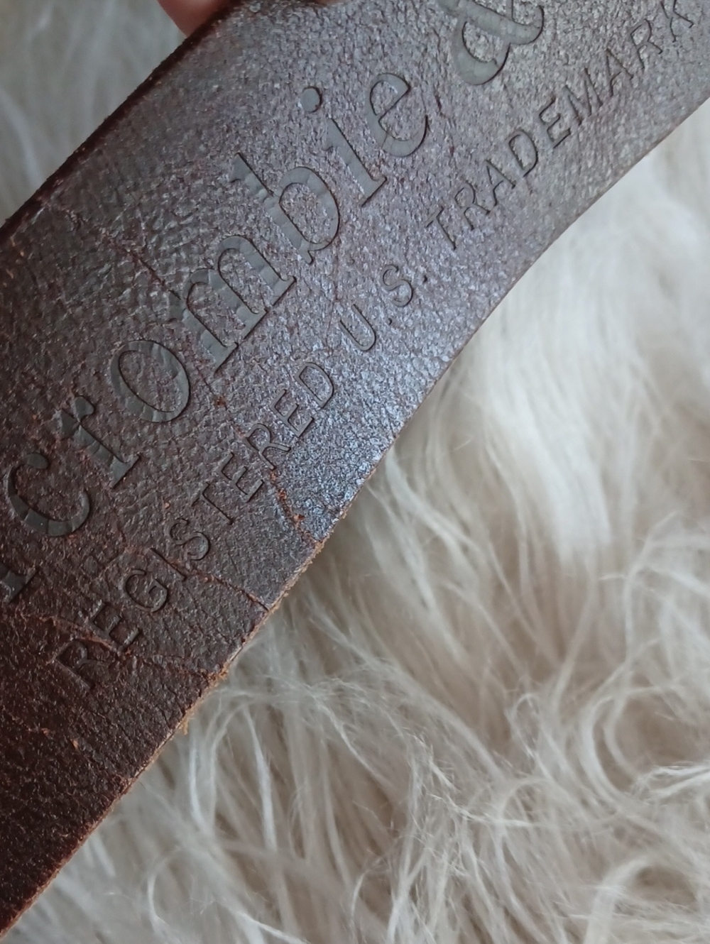 Abercrombie & Fitch Leather Belt - Picture 8 of 10